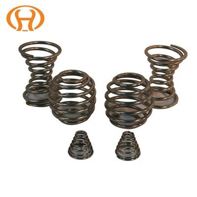 Endüstriyel Çelik Metal Konik Yaylar